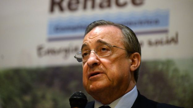 Florentino Pérez Presidente Real Madrid