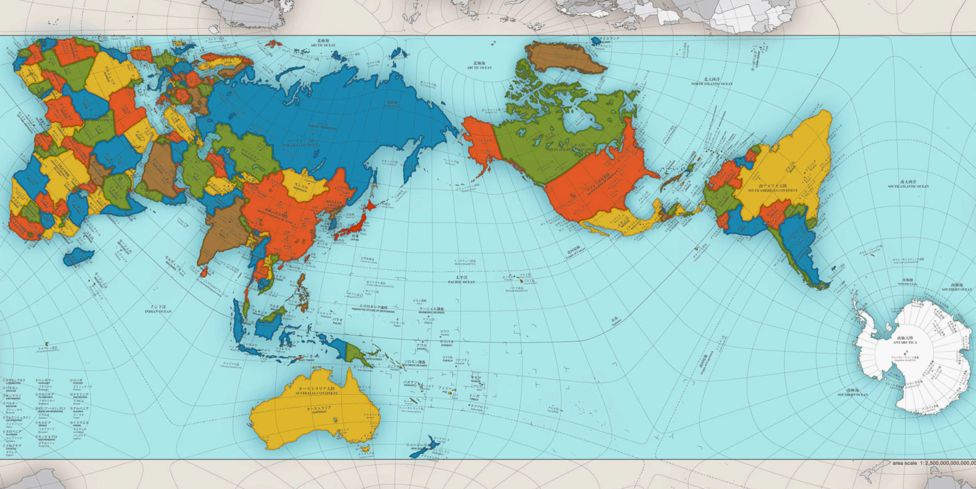 Mapa Mundi, Mundo BBCC