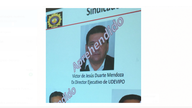 Duarte victor UNE diputado asesor