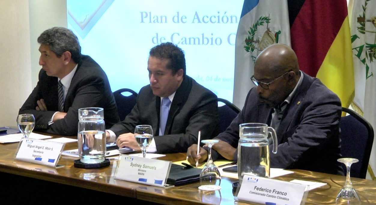 Plan por el cambio climático Guatemala