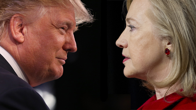 Florida pantalones donald-hillary