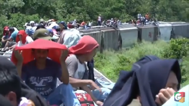 Migrantes suben a la Bestia, pese a las deportaciones
