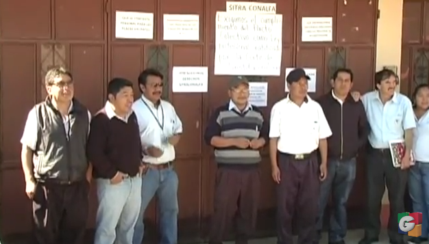 Alfabetización contratacion maestros quetzaltenango