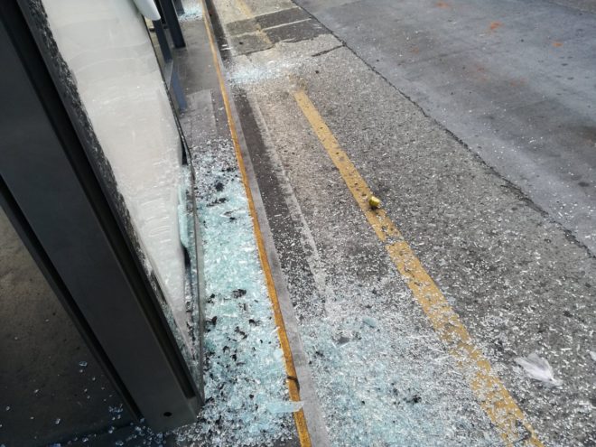 Transmetro suspende servicio disturbios