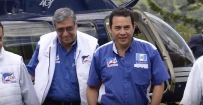 Helicóptero utilizado por Jimmy