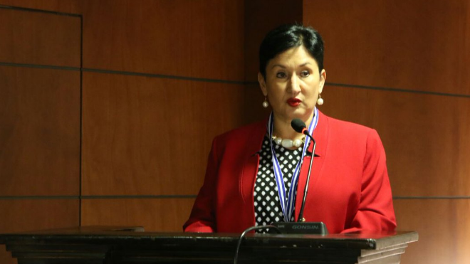 Fiscal General, Thelma Aldana recibe medalla “Esfuerzo por la Patria”