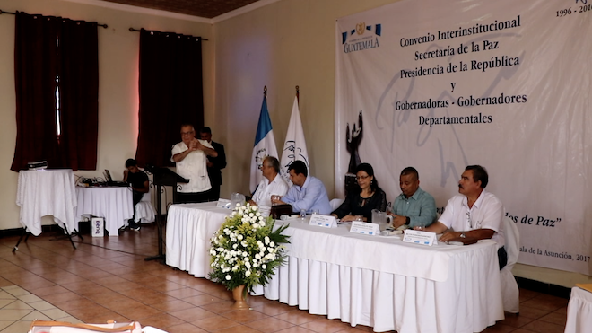 Convenio busca cumplir con Acuerdos de Paz