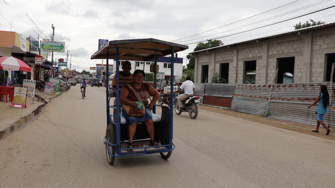Bicitaxis una alternativa de transporte en La Libertad Petén