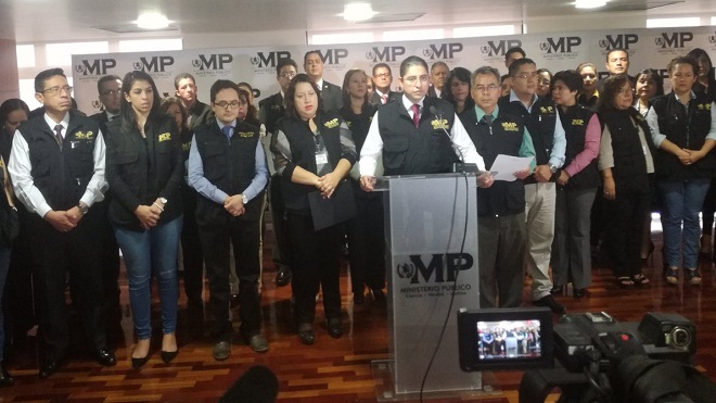 Fiscales manifiestan su respaldo a la Fiscal General y al Comisionado CICIG