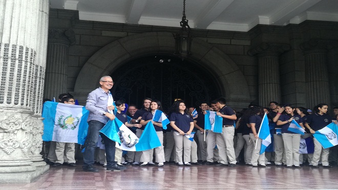 Fomentan el ambiente cívico, la fiesta que une a los guatemaltecos