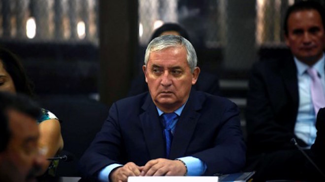 VIDEO: Otto Pérez Molina califica de “marranada” el #CasoLaLínea