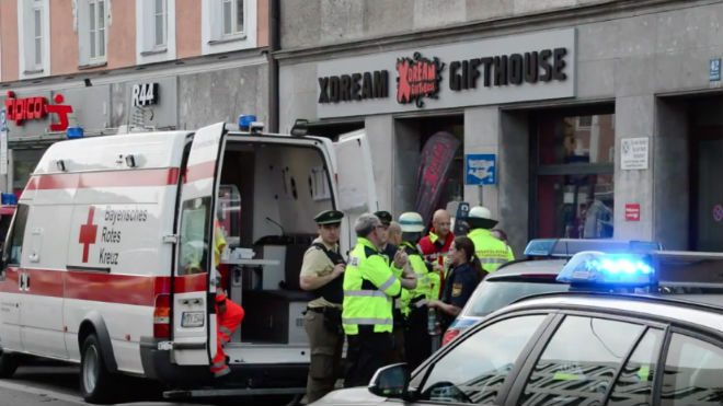 Ocho personas resultaron heridas en un ataque con cuchillo en Múnich, lograron detener al agresor