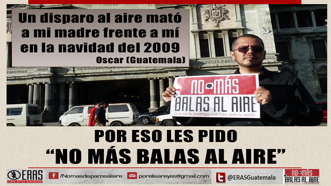 No más disparos al aire