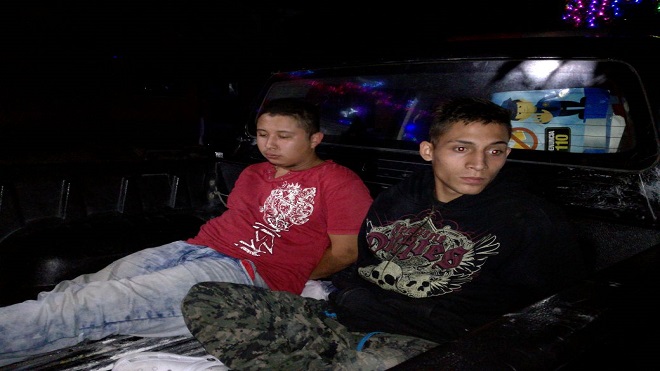 pandilleros con bombas - extorsionistas
