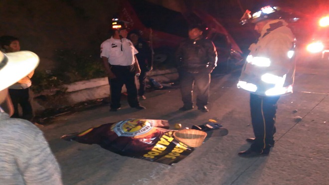 fallece bebé en accidente