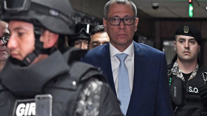 Ecuador: fiscal pide pena máxima para vicepresidente por caso Odebrecht