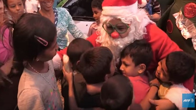 Santa en Venezuela