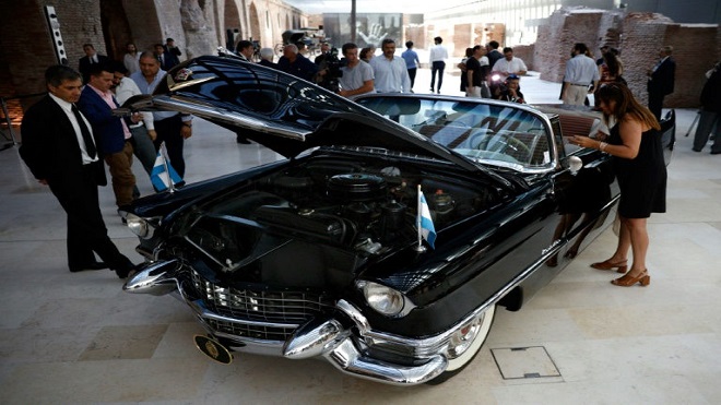El Cadillac de Juan Domingo Perón restaurado: una joya entra al museo