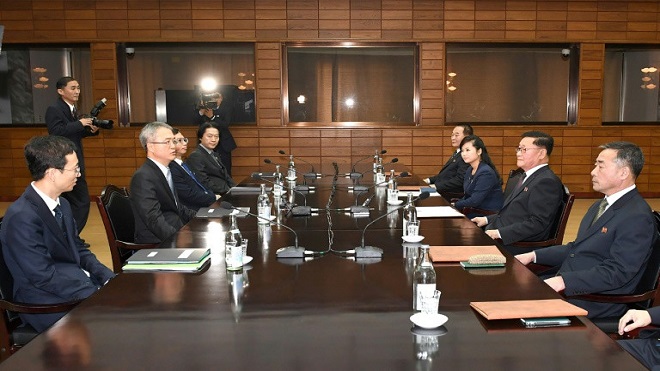 Las dos Coreas estudian la participación de artistas norcoreanos en Pyeongchang