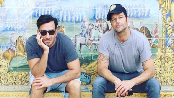 Hijos de Ricky Martin conquistan la red con su primera foto familiar de 2018