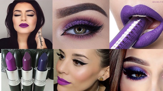 Maquillaje Ultravioleta tendencia 2018