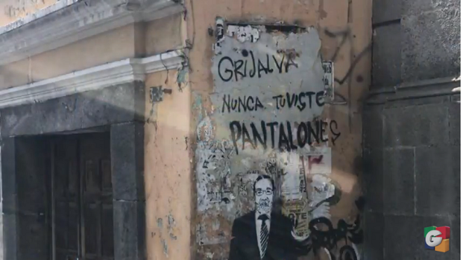 Pintura viral ridiculiza al alcalde de Quetzaltenango