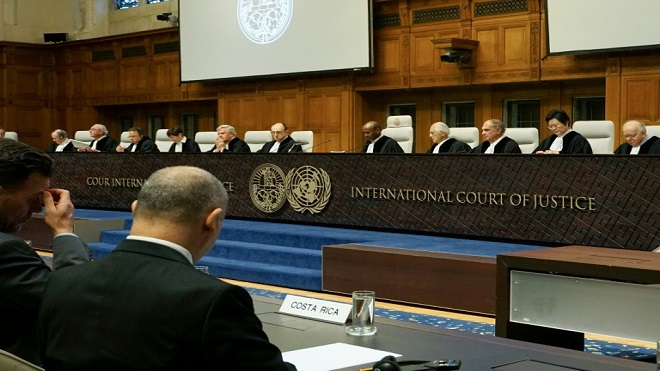 La CIJ condena a Nicaragua a pagar a Costa Rica por daños en su territorio