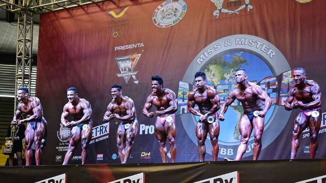 Sergio Reyes gana medalla de oro en fisicoculturismo para Guatemala en Mr. América realizado en Colombia