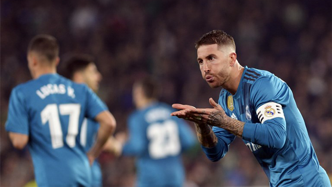 Real Madrid Sergio Ramos UEFA