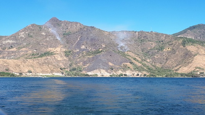 Aumenta cantidad de incendios en Sololá