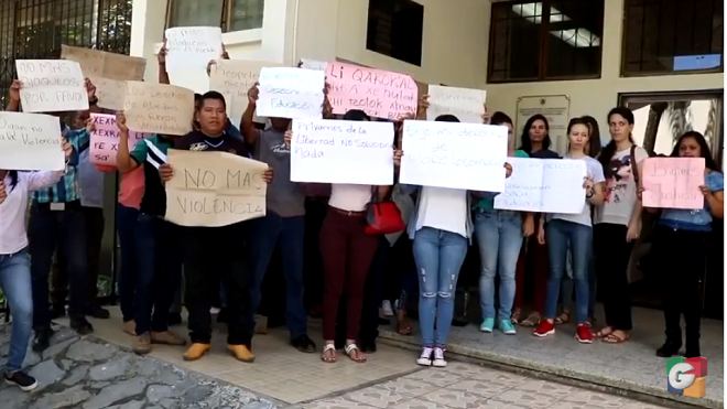 Suspenden audiencia por falta de espacio en Izabal