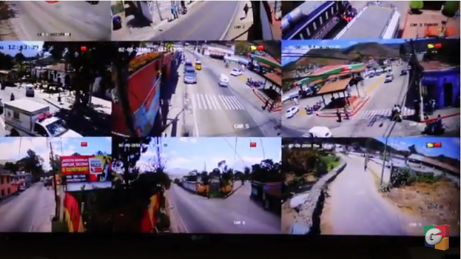 Instalan cámaras de seguridad en Jocotenango, Sacatepéquez