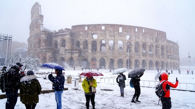 Una ola de frío siberiano recorre Europa