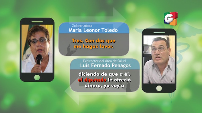 Audio revela cómo gobernadora de Suchitepéquez pedía plazas a exdirector de área de Salud