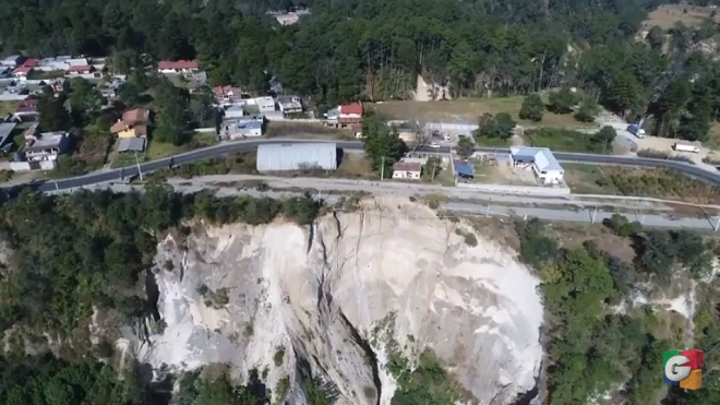 Hundimiento en Chichicastenango, Quiché amenaza con llevarse paso alterno