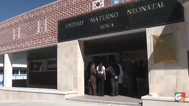 Inauguran Hospital Materno Infantil en Huehuetenango