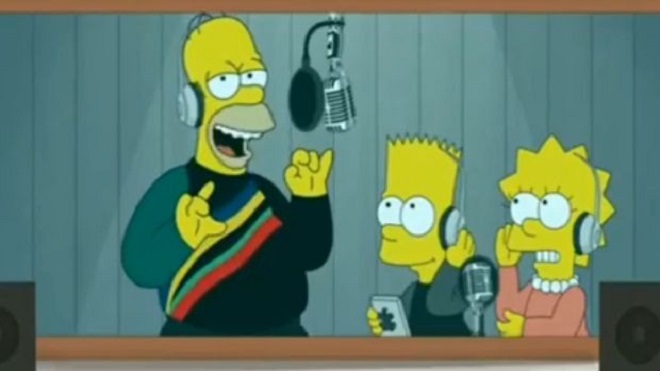 Los Simpson cantaron así el nuevo éxito de Daddy Yankee