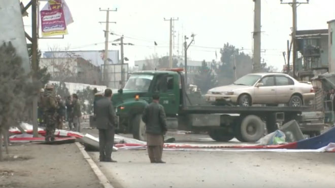 Atentado suicida en Kabul contra un convoy de fuerzas extranjeras