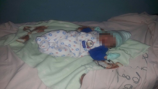 Bebé fue abandonado en Retalhuleu