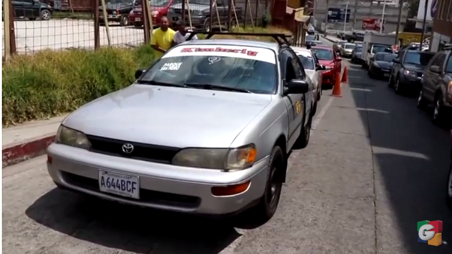 Normalizan servicio de taxis en San Marcos y San Pedro Sacatepéquez