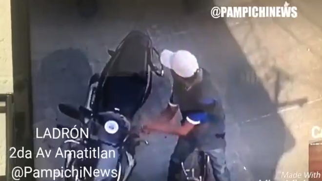 Video: ¿Le han robado piezas a su vehículo en Amatitlán? Él podría ser el responsable