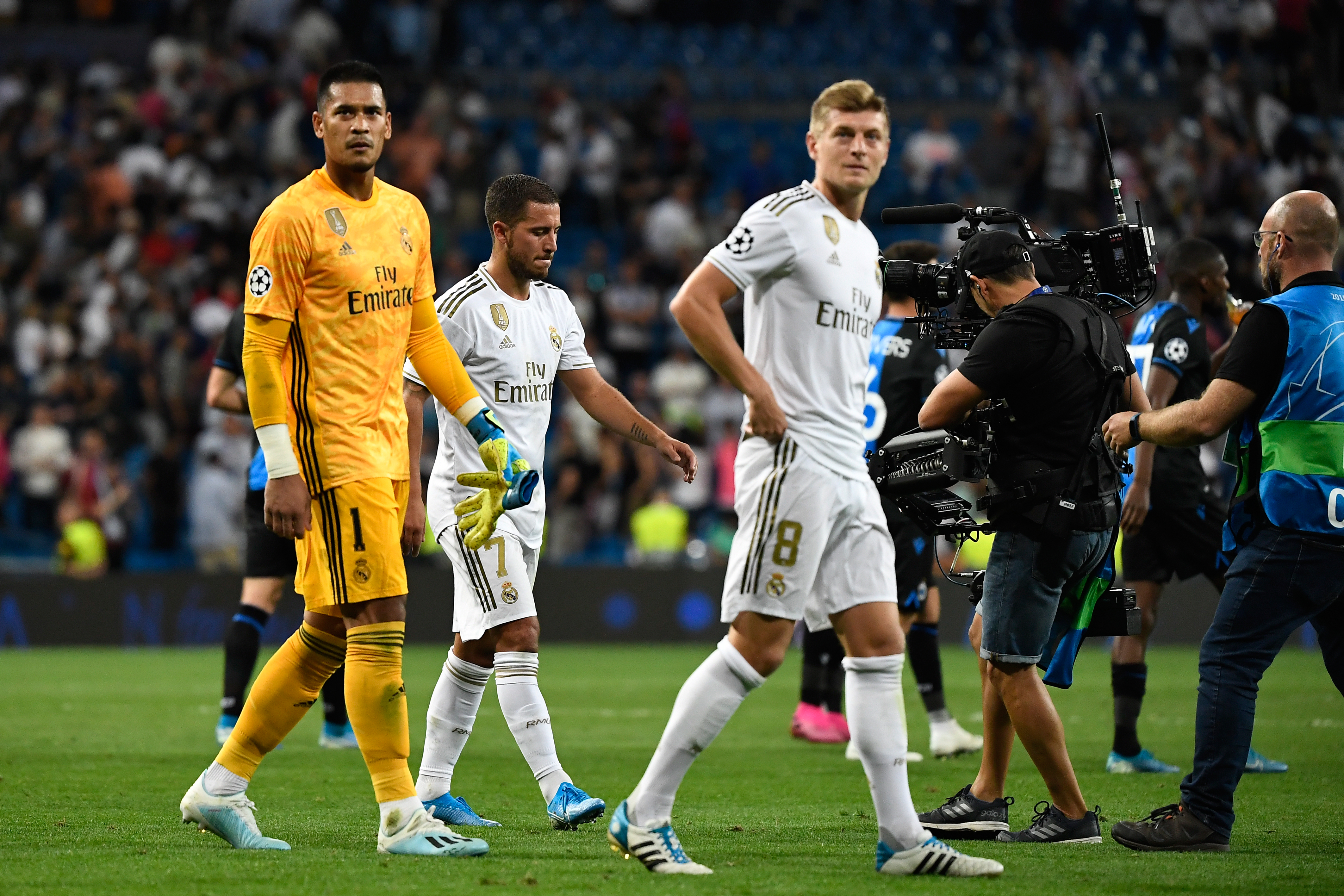 El Real Madrid empata contra el Brujas y sigue en el último lugar del grupo A