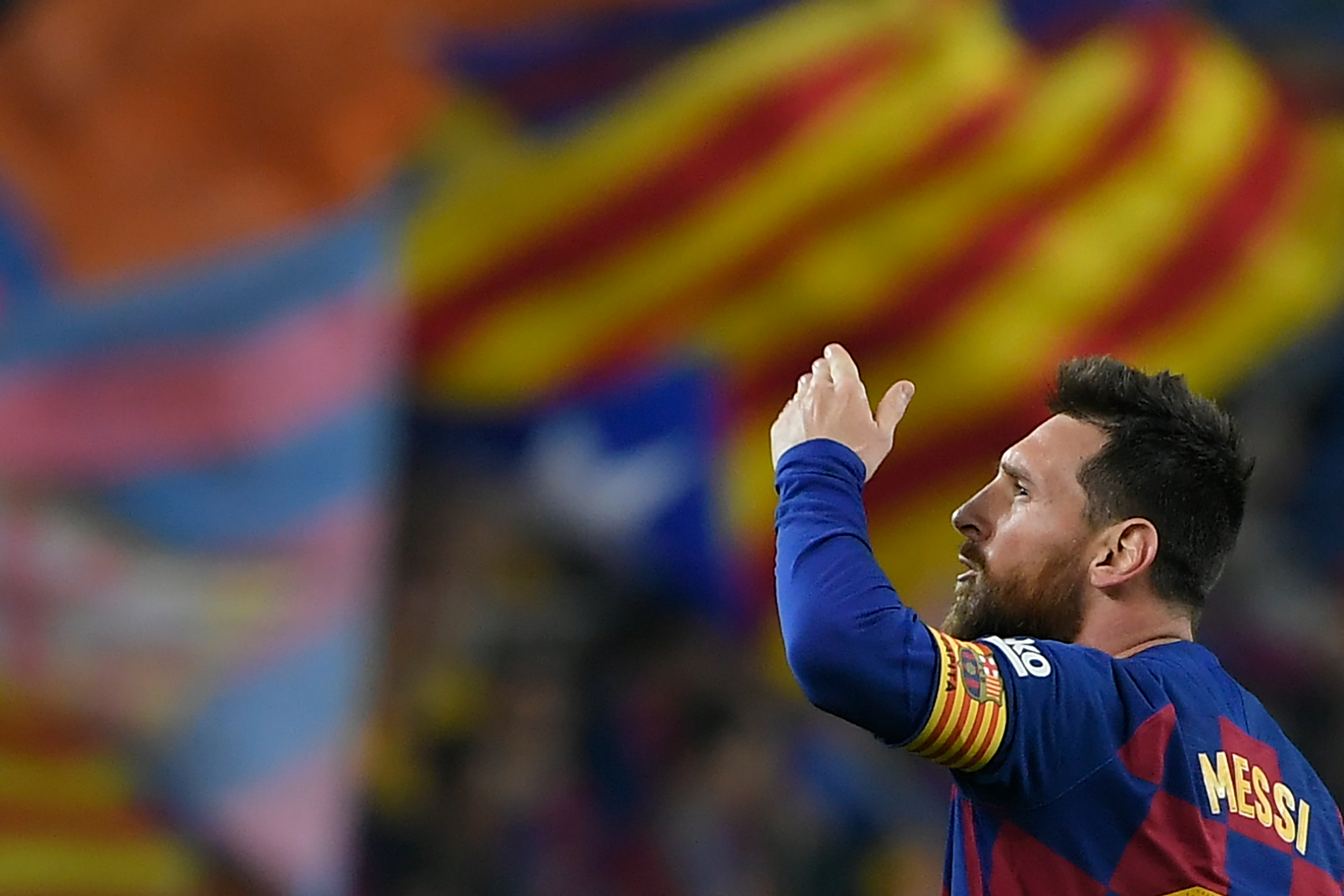 ¡Obra de arte! Lionel Messi anotó un golazo de tiro libre frente al Valladolid