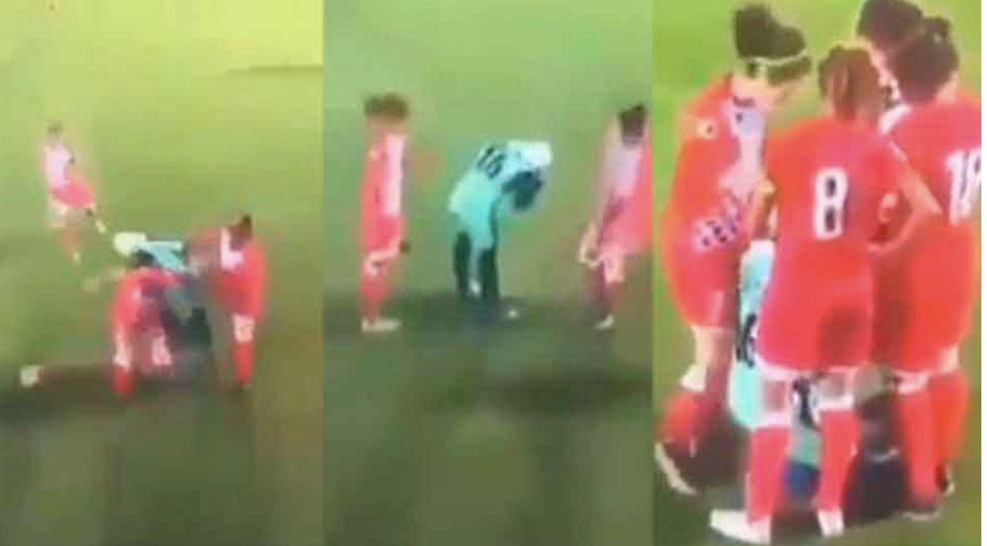 Video viral: Futbolista musulmana pierde el Hiyab y sus rivales le ayudan a cubrirse