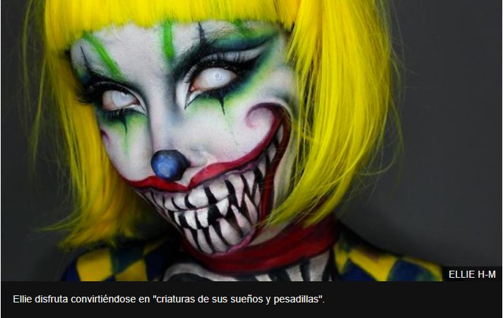 Las mujeres para las que es Halloween todo el año (y cómo se ganan la vida con su aspecto espeluznante)