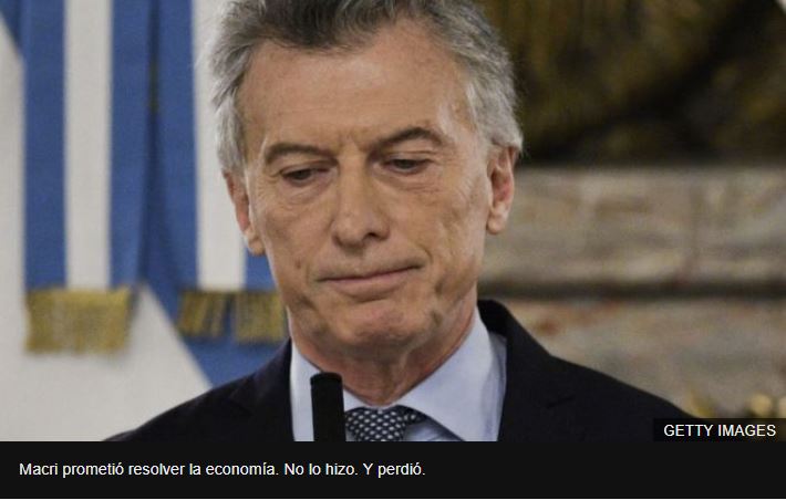 Macri pierde la reelección en Argentina: los 3 errores que torpedearon un proyecto que se planteó “para 20 años”