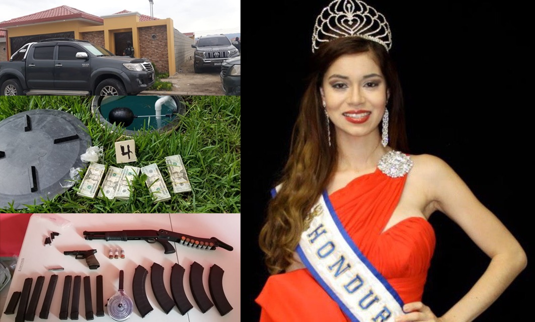 La exmiss Honduras que fue capturada por lavado de dinero y posesión de armas