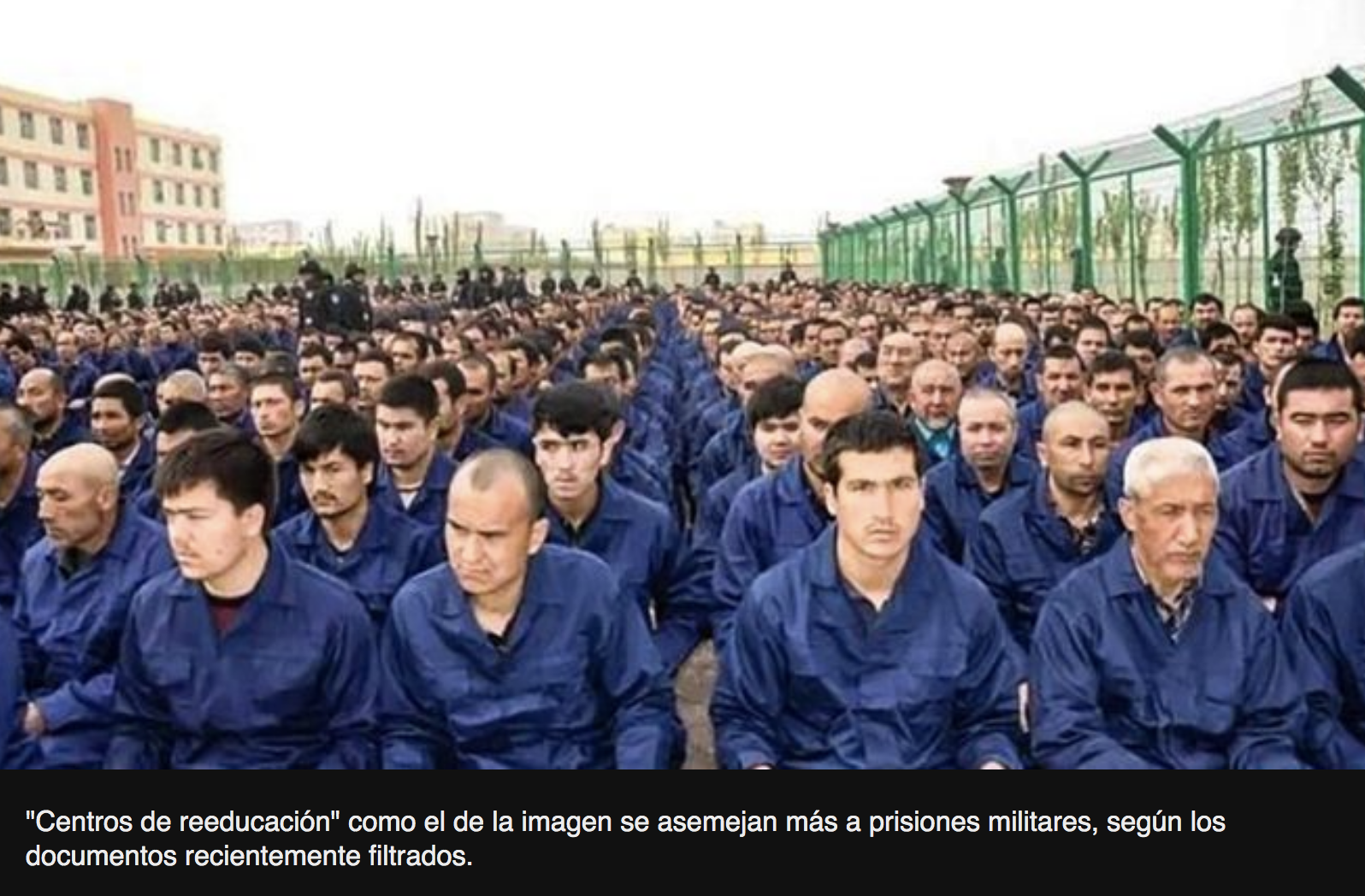 “Los cables de China”: los documentos secretos que revelan prácticas de lavado de cerebro y detenciones masivas de uigures en centros de alta seguridad