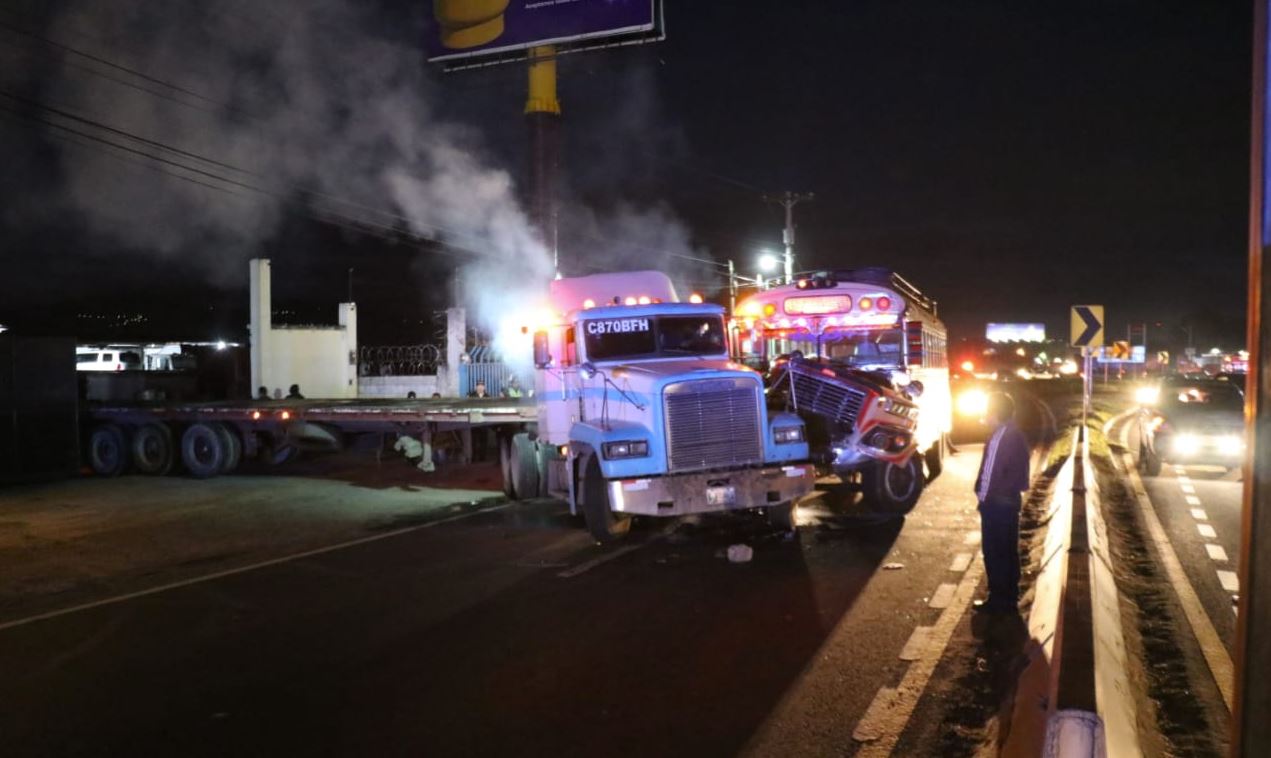 Seis personas resultan heridas en accidente ocurrido en Sumpango