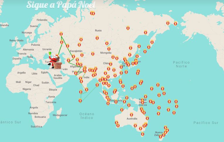 ¡No te pierdas, Santa!